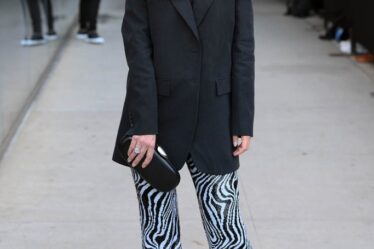 Kate Holmes, Michael Kors Runway Show, New York Fashion Week, Sandals