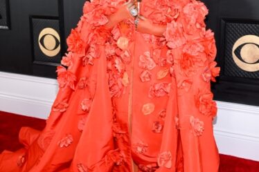Lizzo Grammy Awards Look 2023: A Flower Arrangement & A Side Of Vocals