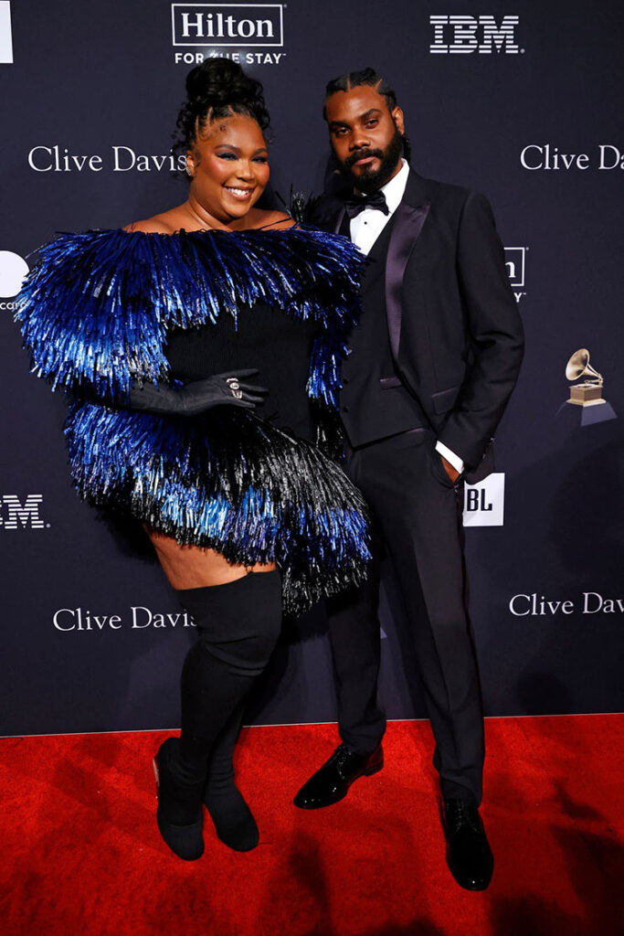 Lizzo Wore Alexander McQueen To The Pre-Grammy Gala