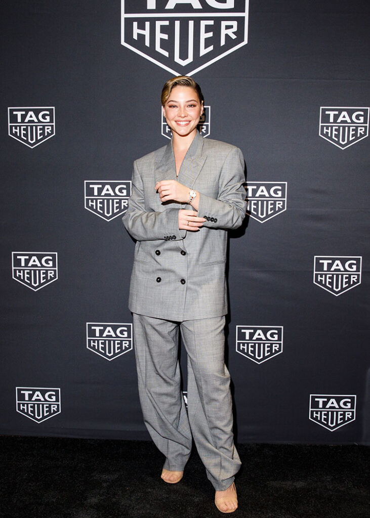 Madelyn Cline Wore Stella McCartney To The Tag Heuer Century City Event