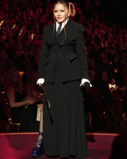 Madonna Wore Mugler Haute Couture To The 2023 Grammy Awards