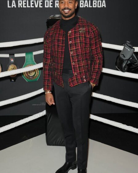 Michael B. Jordan, Creed III photocall, Boots, Celebrity Style
