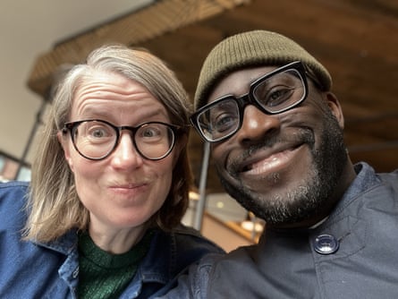Mike Gayle and his wife, Claire