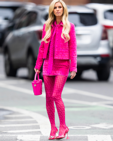 Nicky Hilton out in New York on Feb. 21st, 2023.
