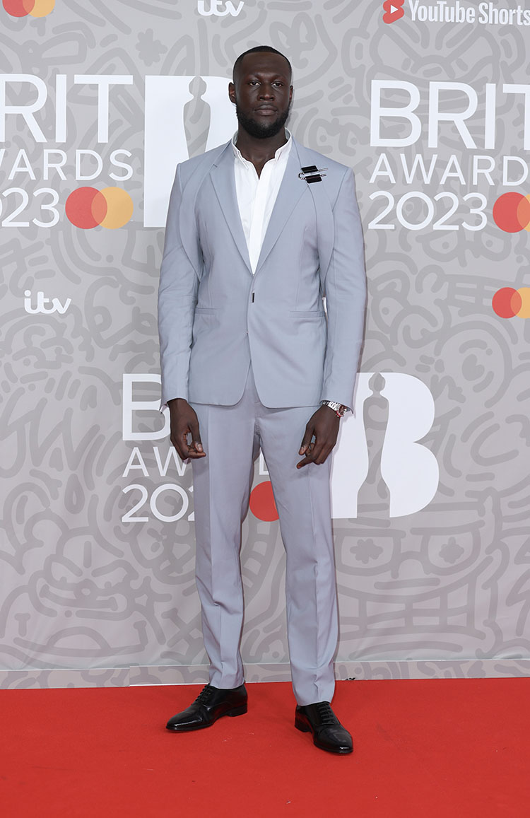 Stormzy Wore Givenchy To The BRIT Awards 2023Stormzy Wore Givenchy To The BRIT Awards 2023