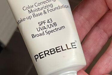 Close up view of Perebelle CC cream.