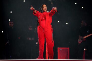 Up close with Rihanna's Loewe, Alaïa & Messika look at Super Bowl 2023