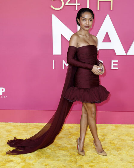 Yara Shahidi Wore Giambattista Valli Haute Couture To The 2023 NAACP Image Awards