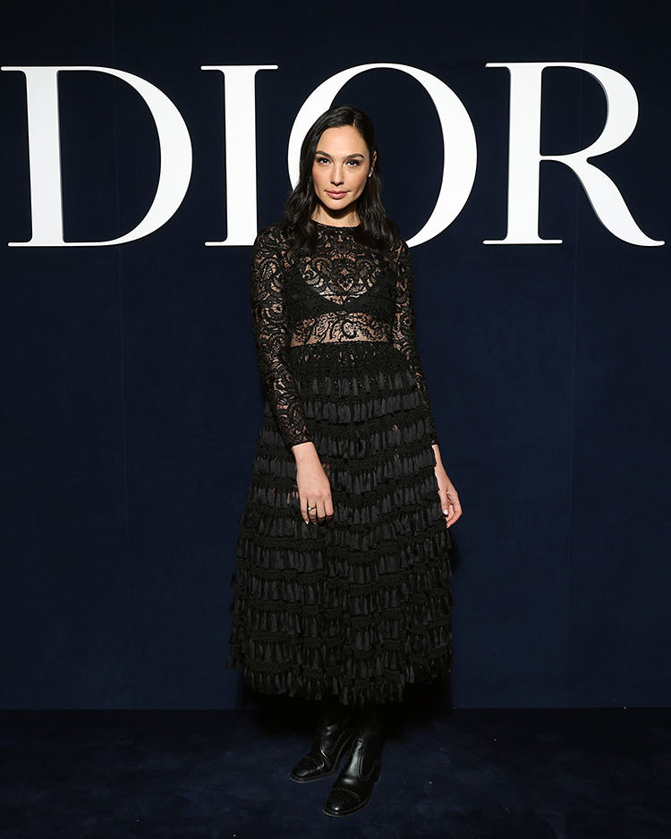 Gal Gadot attends the Christian Dior Womenswear Fall Winter 2023-2024 