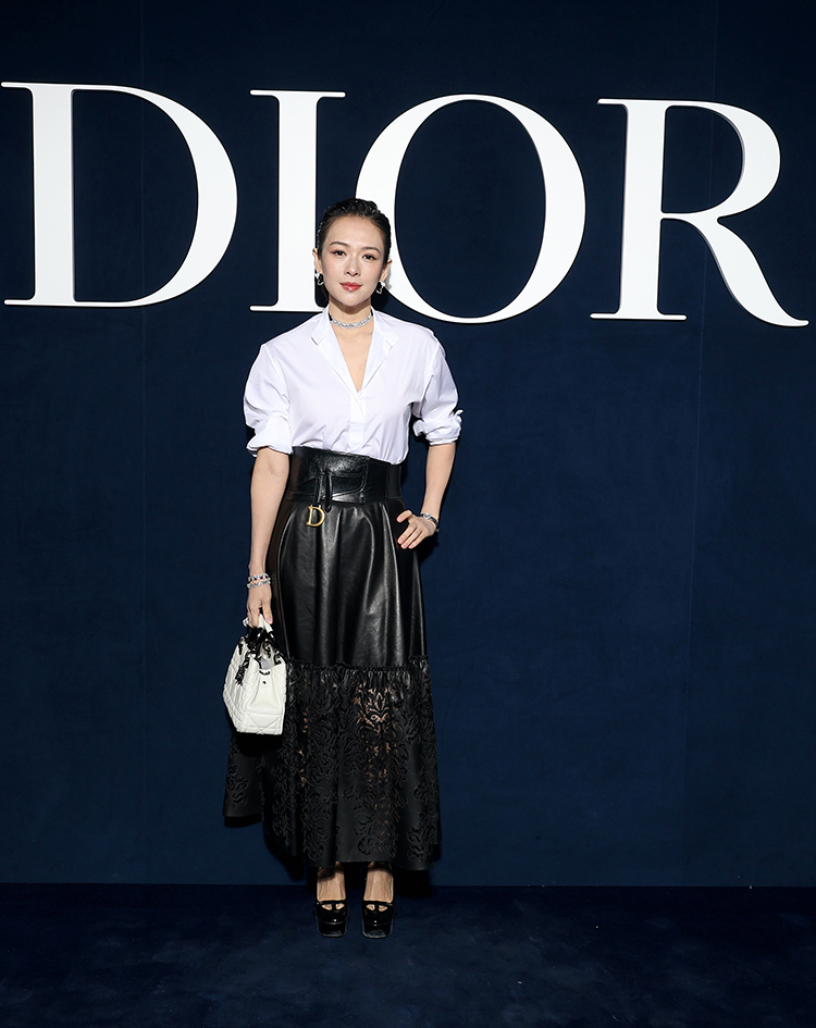 Zhang Ziyi attends the Christian Dior Womenswear Fall Winter 2023-2024