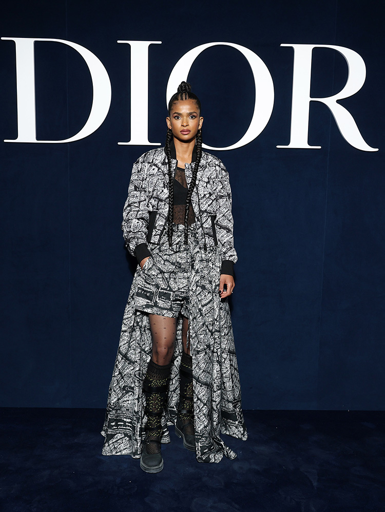Ramla Ali attends the Christian Dior Womenswear Fall Winter 2023-2024 