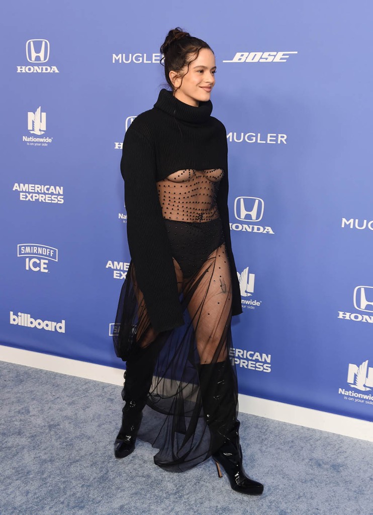 Rosalía, Billboard Women in Music Awards, Knee-High Boots, Red Carpet 