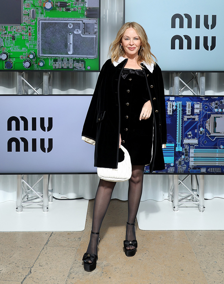  Kylie Minogue Miu Miu Fall 2023