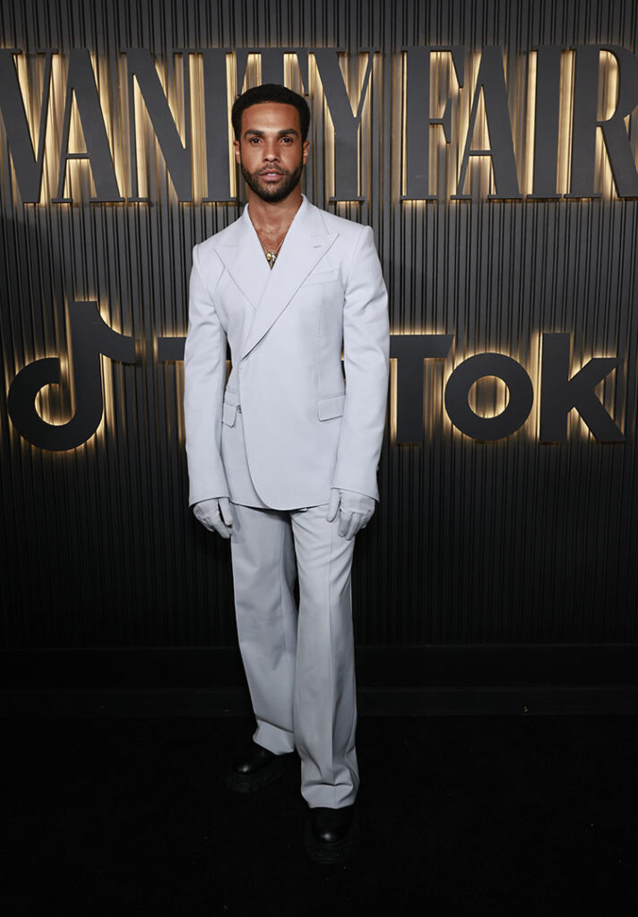 Lucien Laviscount attends Vanity Fair And TikTok Celebrate Vanities: A Night For Young Hollywood 
Dolce & Gabbana Fall 2023