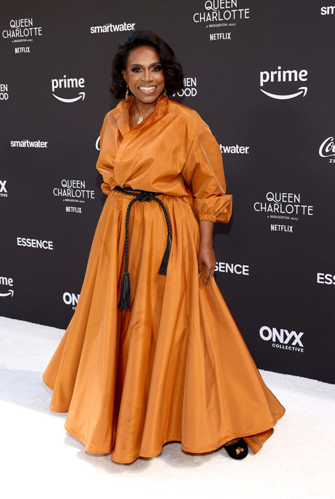 Sheryl Lee Ralph wore a custom AJOVANG 
2023 ESSENCE Black Women In Hollywood Awards