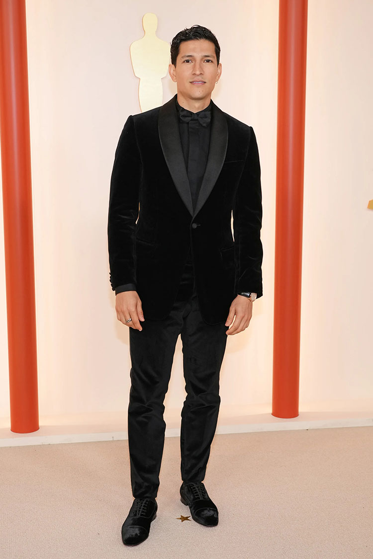 Danny Ramirez 
Dior Men
2023 Oscars
