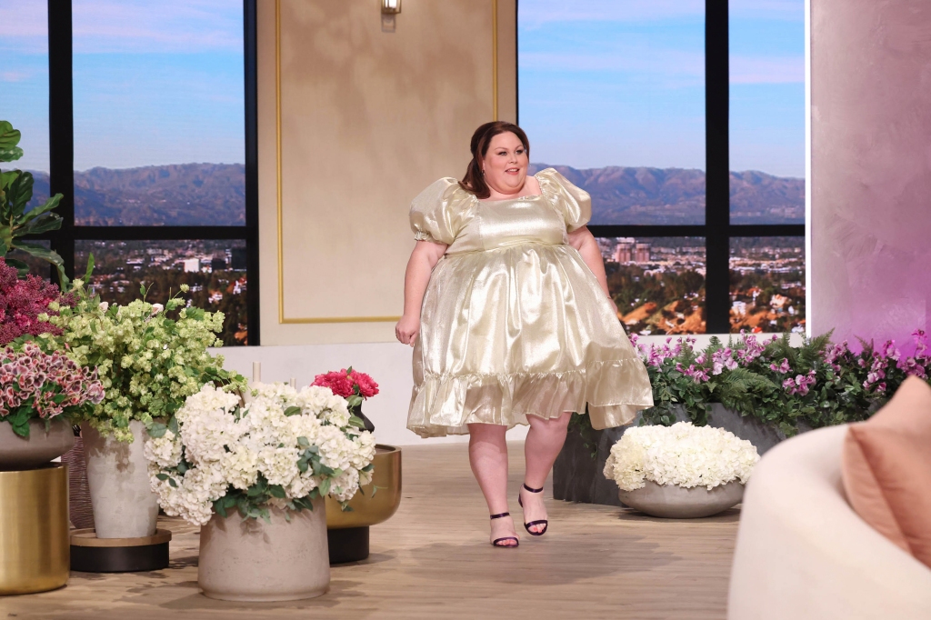 Chrissy Metz makes an appearance on “The Jennifer Hudson Show,” airing Wednesday, March 15.