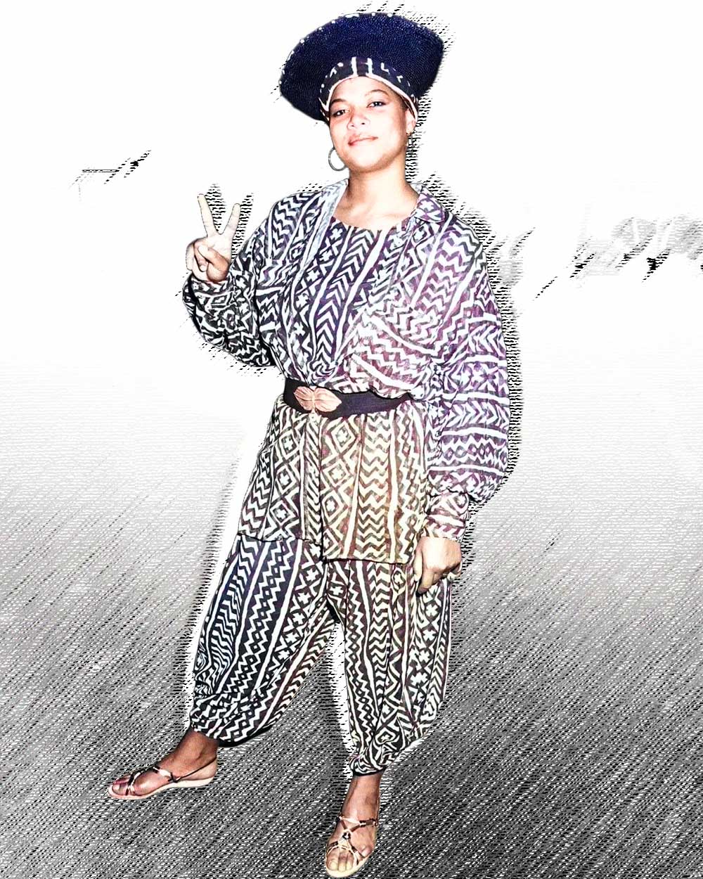 Queen Latifah African Hip Hop Fashion