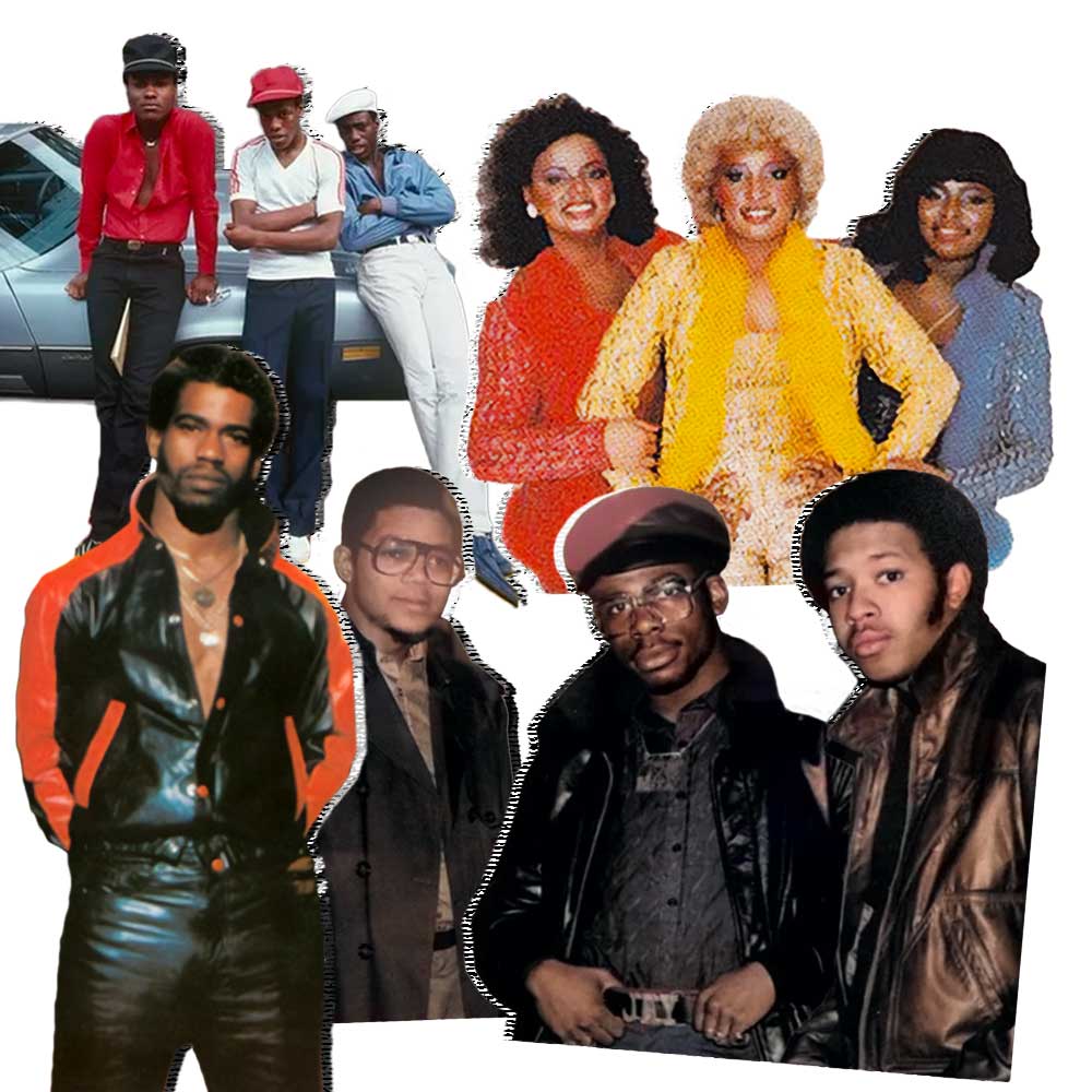 Hip-Hop fashion in 1981: Run D.M.C., The Sequence, Kurtis Blow, Treacherous Three
