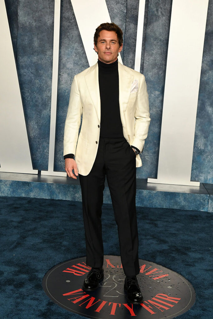 James Marsden 
Thom Sweeney
2023 Vanity Fair Oscar Party Menswear