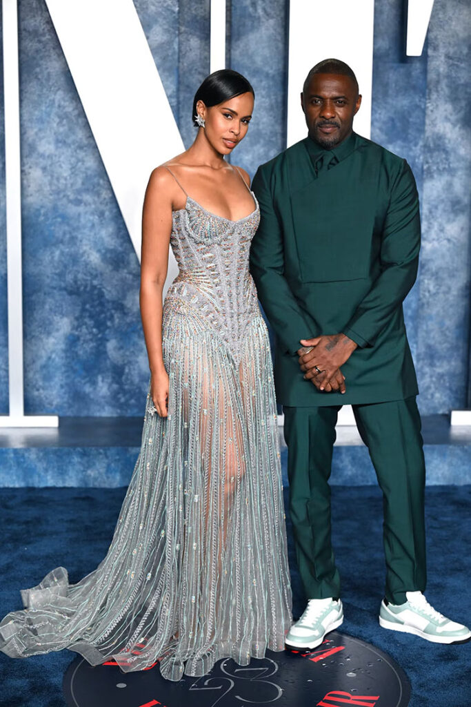 Idris Elba 
E of W
2023 Vanity Fair Oscar Party Menswear
