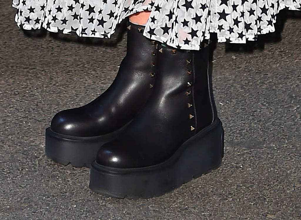 Florence Pugh, Platform Boots, Celebrity Style, New York City 