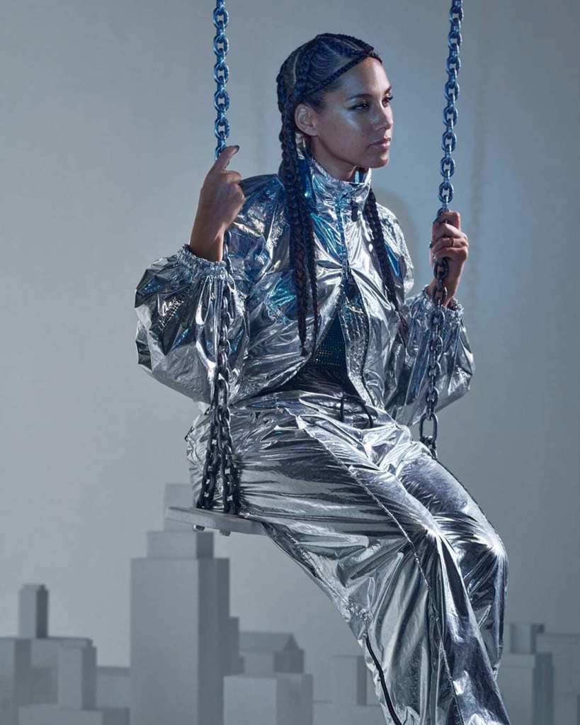 Alicia Keys for Moncler x Alicia Keys collection.