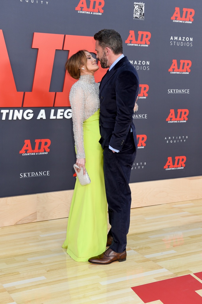 Jennifer Lopez and Ben Affleck at the World Premiere of 