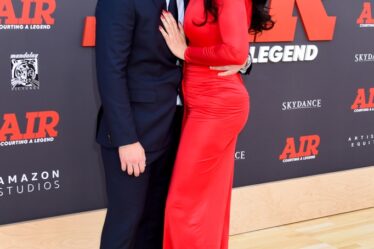 Adriana Lima and Andre Lemmers attended the world premiere of