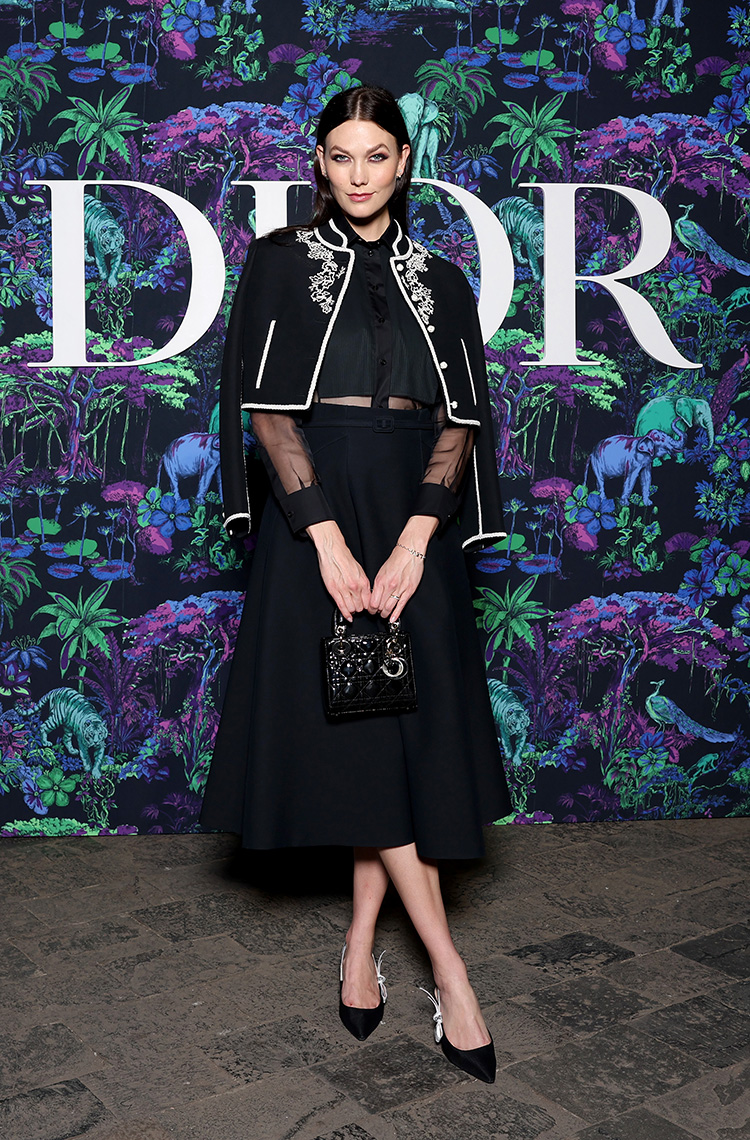 Karlie Kloss attends the Christian Dior Womenswear Fall 2023