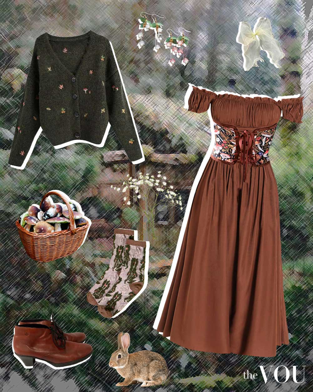 7 Playful Goblincore Outfit Ideas for a Nature-inspired Look - Fashnfly