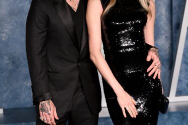 Adam Levine and Behati Prinsloo Made Their First Public Appearance Together Following the Instagram DM Scandal