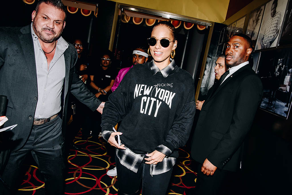 Alicia Keys, A Thousand and One Premiere, Knee-High Boots, New York City