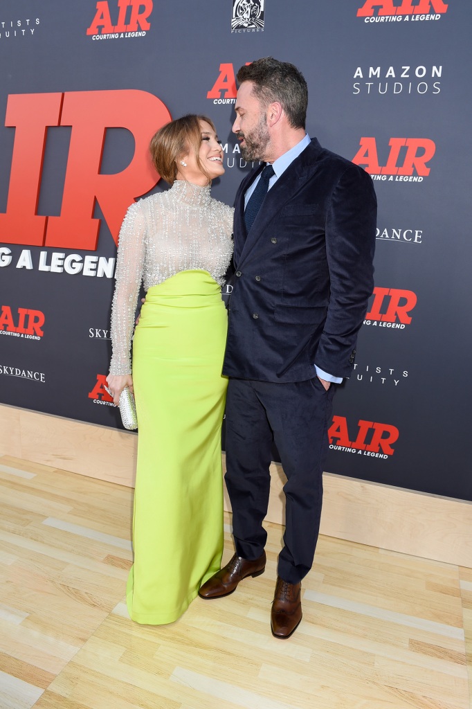 Jennifer Lopez and Ben Affleck at the World Premiere of 
