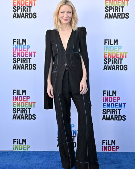Cate Blanchett Wore Loewe To The 2023 Film Independent Spirit AwardsCate Blanchett Wore Loewe To The 2023 Film Independent Spirit Awards