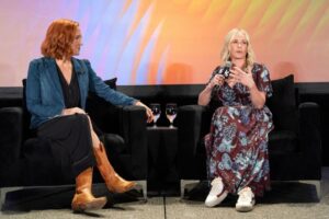 Jen Psaki, cowboy boots, Chelsea Handler, sneakers, 2023 SXSW Conference and Festivals