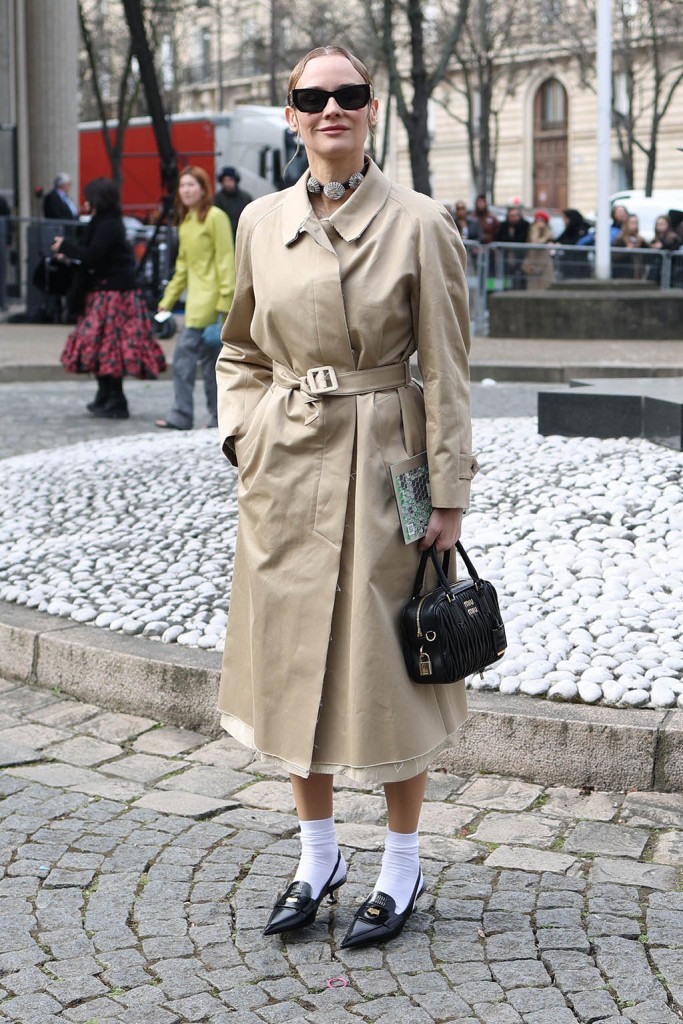 Diane Kruger, Miu Miu Fashion Show, Paris Fashion Week, Slingback Pumps