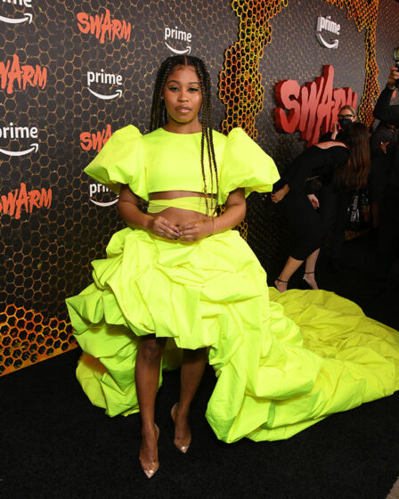 Dominique Fishback Wore Georges Chakra Couture To The 'Swarm' LA Premiere

Georges Chakra Spring 2023 Couture