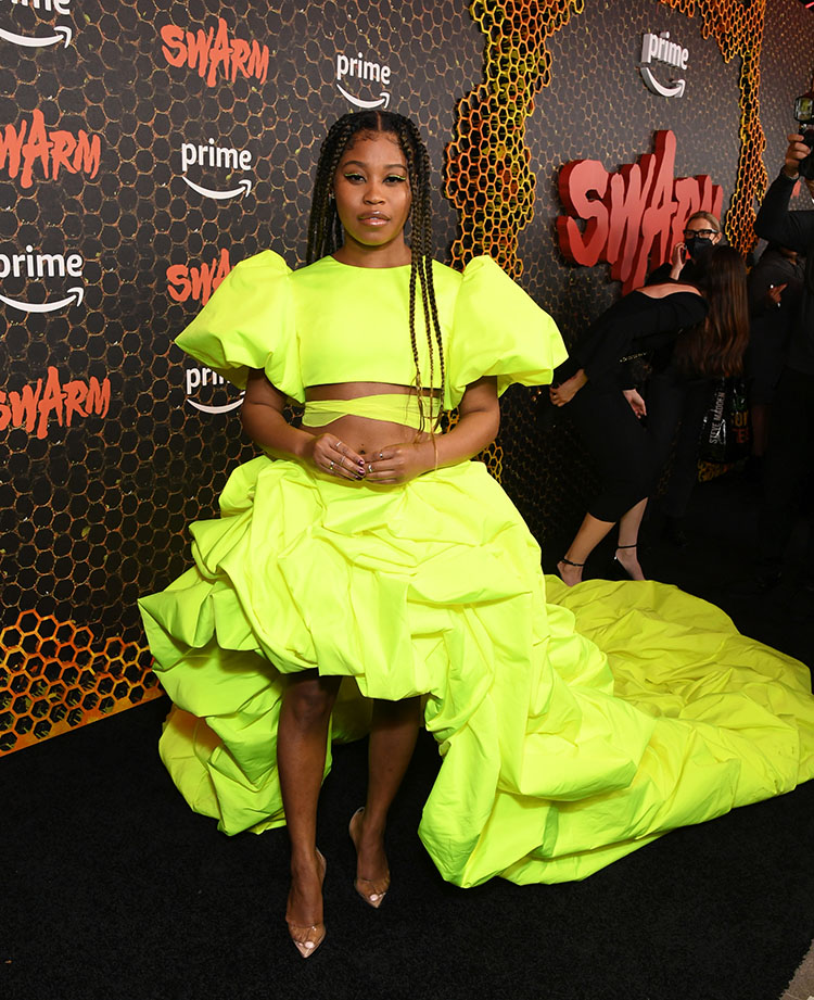 Dominique Fishback Wore Georges Chakra Couture To The 'Swarm' LA Premiere

Georges Chakra Spring 2023 Couture 