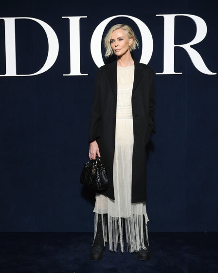 Charlize Theron attends the Christian Dior Womenswear Fall Winter 2023-2024