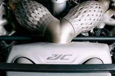 Dream machine: the engine of the 21C hypercar, 3D printed by father and son team, Kevin and Lukas Czinger.