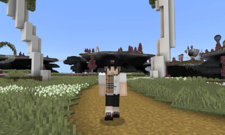 Burberry and Minecraft collaboration.
