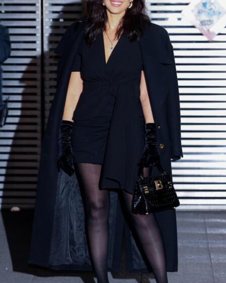 Balmain : Outside Arrivals - Paris Fashion Week - Womenswear Fall Winter 2023-2024