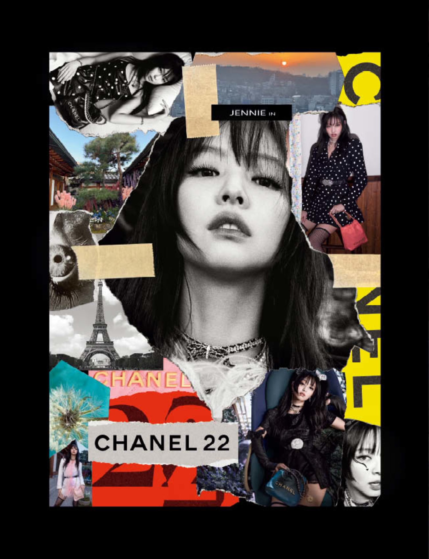 K-Pop Star JENNIE Becomes New Face of Chanel 22 Bag