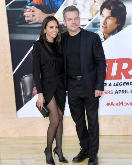 Luciana Barroso Wore The Perfect LBD 'Air' Premiere