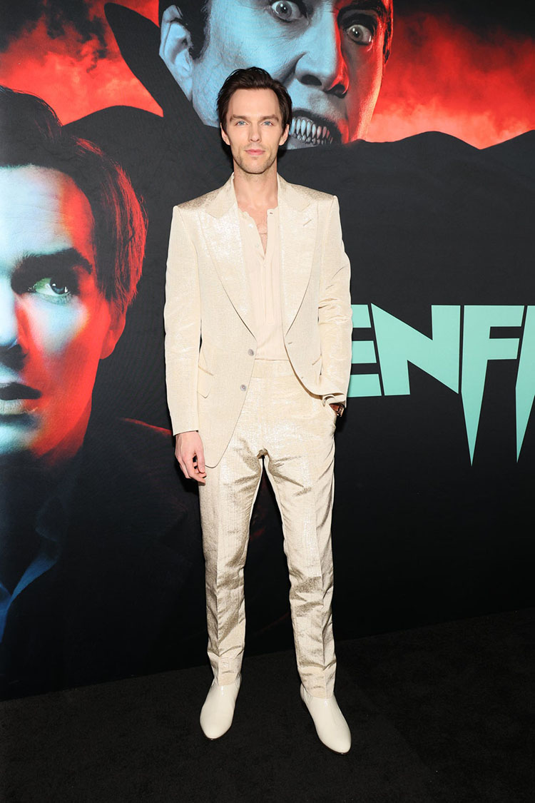 Nicholas Hoult Wore Tom Ford To The 'Renfield' New York Premiere