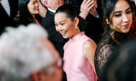 Hong Chau at the Academy Awards.
