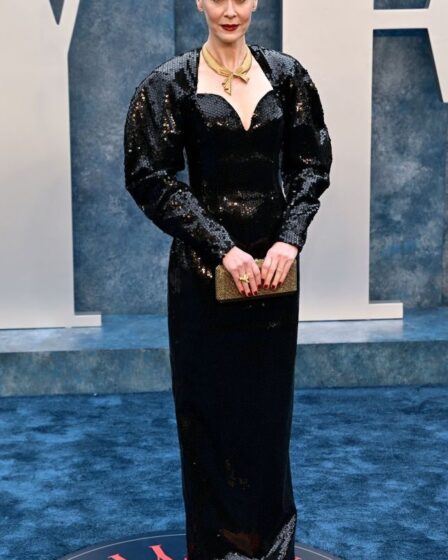 Sarah Paulson Wore Nina Ricci To The 2023 Vanity Fair Oscar PartySarah Paulson Wore Nina Ricci To The 2023 Vanity Fair Oscar Party