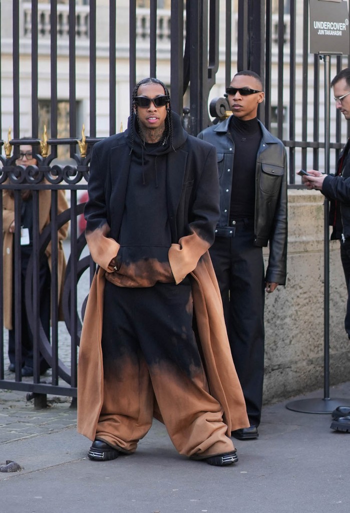 Tyga, Undercover Fashion Show, Paris Fashion Week