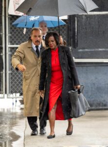 Viola Davis, Jimmy Kimmel Live, Ballet Flats
